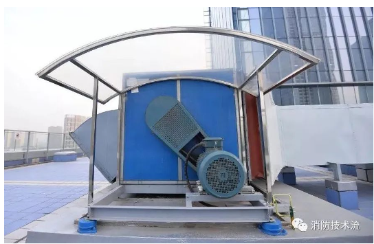 中山機械排煙系統末端無風速的漏風量檢測及對策